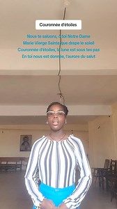 Couronnée d'étoiles #Assomption #ViergeMarie #choeurdespiccoli | Le Choeur Des Piccoli