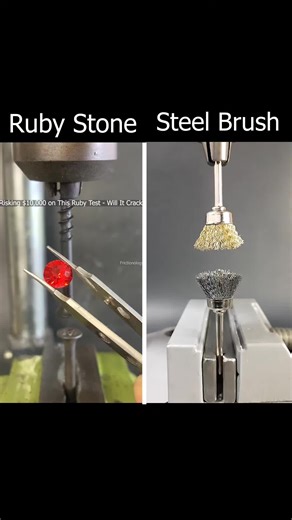 Friction Test: Ruby Gem vs. Steel Brush Experiment