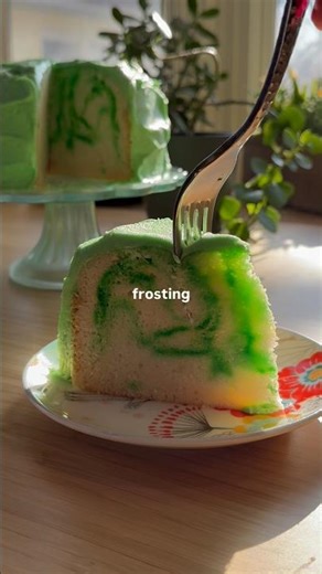 Instant Pot St. Patrick’s Day Cake (Green Swirl Cake Mix Hack!)
