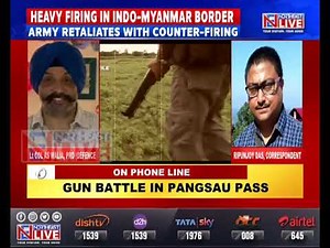 Defence PRO Lieutenant Colonel on gun battle in Indo-Myanmar border