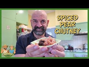 EASY SPiCED PEAR CHUTNEY