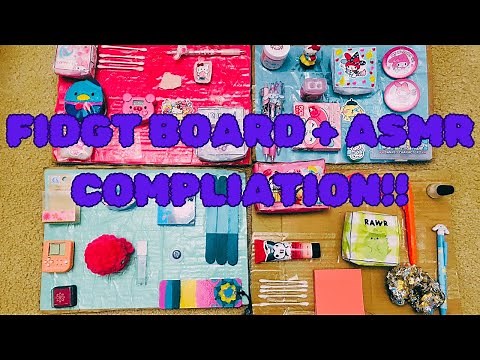Ultimate Fidget Board Compilation | Satisfying Fidget Toy Tricks & ASMR