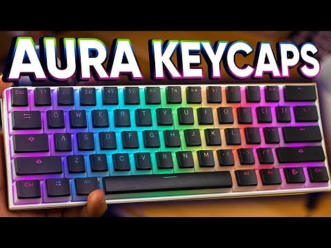⚡ Glorious GMMK Aura Keyboard Keycaps!