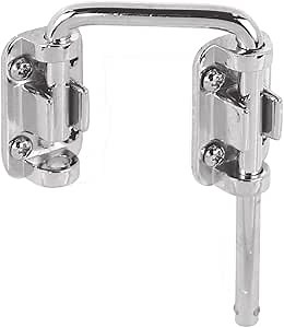 Prime-Line S 4378 Sliding Door Loop Lock, 1-7/16 In., Diecast Construction, Nickel Plated (Single Pack)
