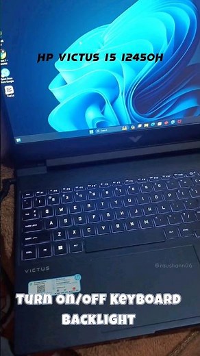 How to Turn On Keyboard Light on HP Victus : Quick and Easy Guide - #shorts