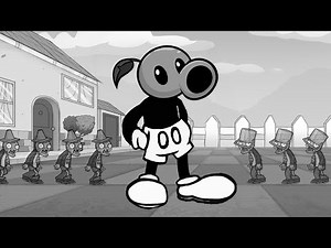 Mickey Mouse Vs Peashooter Sings Bloom N Brainz | FNF Plants vs Rappers ALPHA BUILD Mod