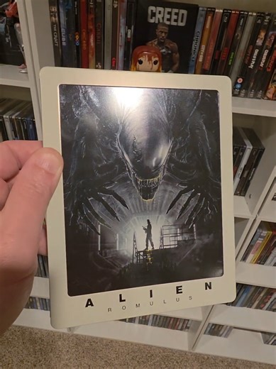 Drop a comment let me know what you think of the new Alien Romulus and 28 Years Bone Temple steelbooks. #physicalmediaforever #steelbook #moviecollector #moviecollection #physicalmedia