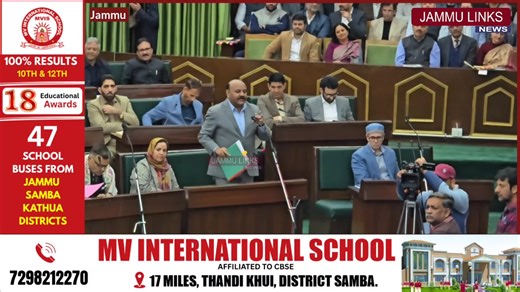 4th Tawi bridge collapse sparks political blame game; MLA Sham Lal Sharma and Dy CM Surinder Choudhary trade charges. | Jammu Links News