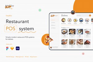 Restaurant POS systems |UX Design | UI Design