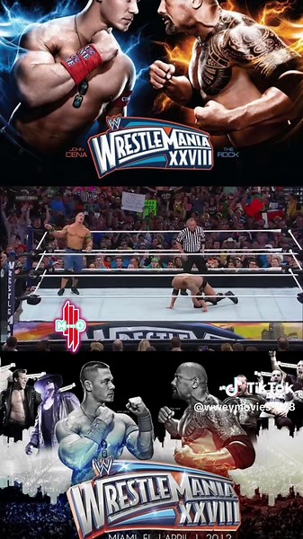 The Rock vs John Cena: WrestleMania XXVIII Showdown