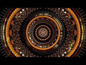 LED Wall Background Effect - 3D Luxury Animation | Fractal Flame