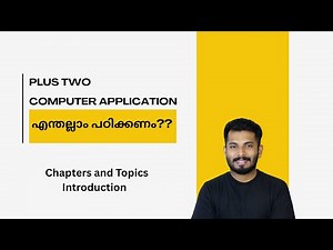 PLUS TWO COMPUTER APPLICATION CHAPTERS