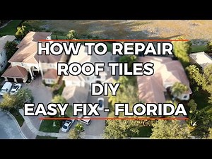 HOW TO REPLACE BROKEN ROOF TILES YOURSELF - EASY DIY