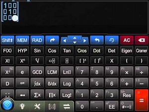 Calculator Infinity (∞) Tutorial - Matrix Calculation