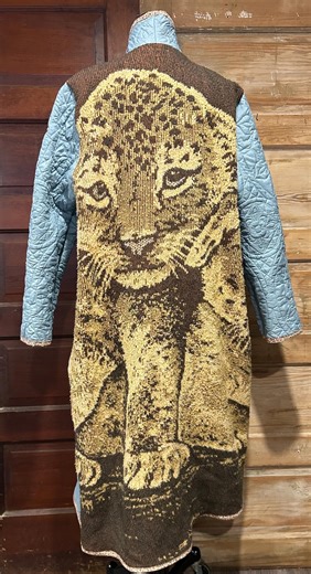 Cheetah Blanket Duster/coat - Etsy