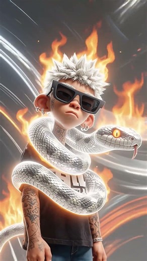 How to make this type of snakes animation? #ai #animation #motiongraph#youtubeshorts