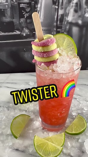 Colorful Twister Cocktail Recipe for Your Next Party