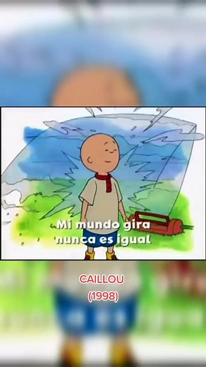 Cabecera de #serie Caillou (1998)... #caillou #dibujo #antiguo #serieantigua #1998 #la2 #españa #español #parati #tiktok #intro #television #tvmoments #series