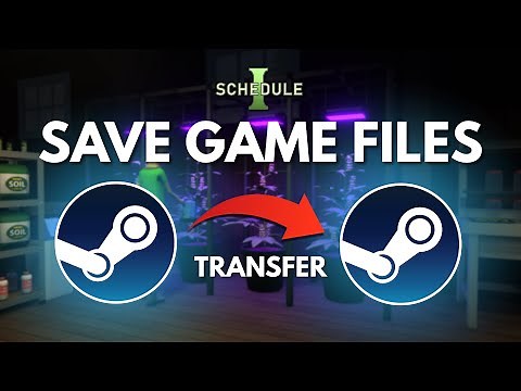 How To Transfer Schedule 1 Save Game Files | EXTREMELY Easy Way