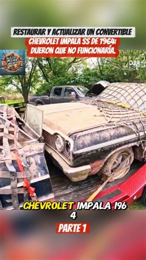 564K views · 11K reactions | Parte1| Restoring & Upgrading a 1964 Chevrolet Impala SS Convertible - They Said it Wouldn't Run! #build #building #chevrolet #impala #impalass #chevroletimpala #custom #engine #construction | Maquinaria pesada carbonera | Facebook