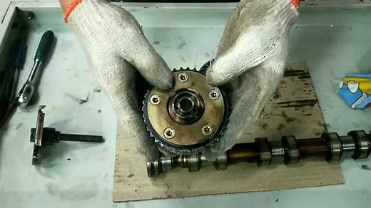 发动机可变正时系统VVT，在发动机上起的作用，结构以及工作原理