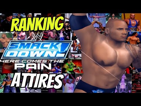 Ranking EVERY SMACKDOWN HERE COMES THE PAIN ATTIRE!!