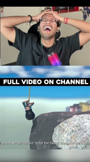 easiest game ever🤪💀 #gettingoverit #shortvideo