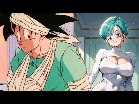 Bulma and her sister visit Goku in the hospital 🤕