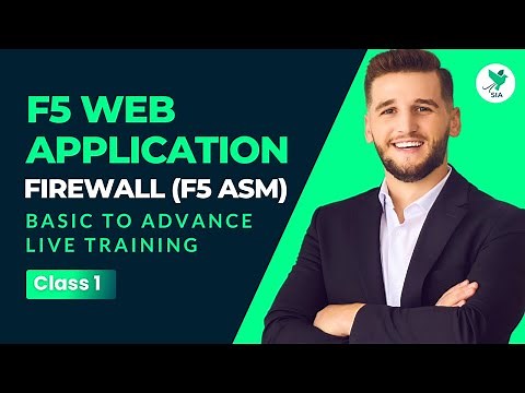 F5 Web Application Firewall (F5 ASM) Training | Basic to Advanced | Class 1