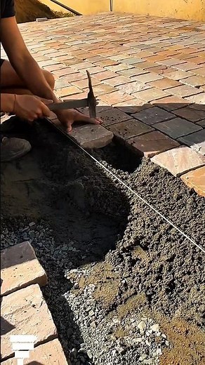 Perfect Brick Paving Technique | How to Lay Pavers Like a Pro | Satisfying Construction Work