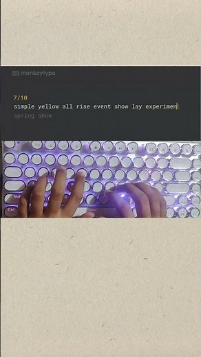 ⌨️ Can I Type Faster Than Yesterday? 🚀🔥 #keyboard #typing