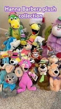 Hanna barbera plush collection #retro #hannabarbera