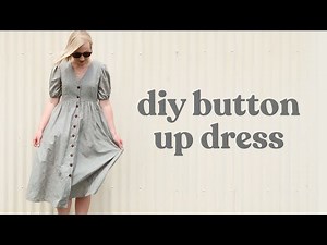 How to Make the Perfect Button Up Dress! | The Daisy Pattern