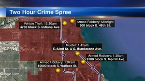 Timeline of crime spree that ended with shooting death of Chicago police officer: prosecutors