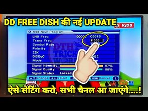 DD Free Dish All channel Setting | mpeg2 set top box में एक Setting से Add करो सभी चैनल Free