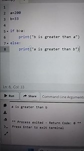 Boolean expression example in python #coder #coding #cprogramming #python #pythonprogramming