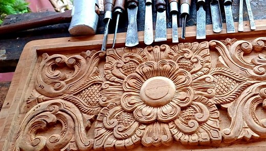 298K views · 5.8K reactions | Beautiful wood art #woodcarving #art #wood #upwoodart #woodwork | UP wood art | Facebook