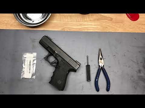 Replacing the Glock Slide Lock Spring