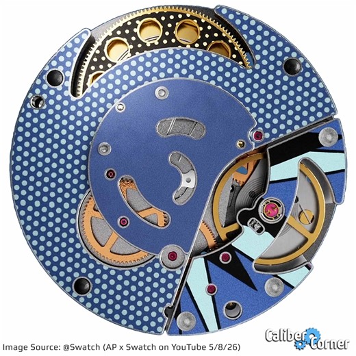 What Movement is in the Swatch X AP Royal POP Watch? Watch Movement