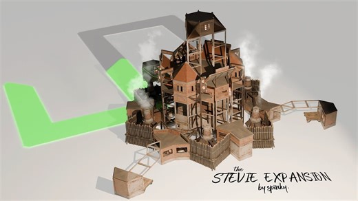 Rust: 百万油管主播Stevie的基地拓展版建筑设计教学