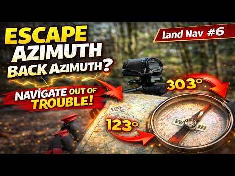 LAND NAVIGATION ESCAPE AZIMUTH & BACK AZIMUTH