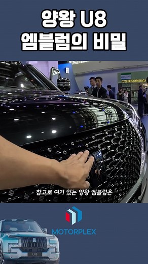 갑골문자로부터 나왔다는 엠블럼, 양왕 U8 자국의 전통을 담은 엠블럼은 시도가 좋네요 #양왕 #U8 #랜드로버 #엠블럼