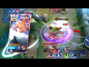 MANIAC! Mlbb best Fanny pro rotation | Ranked Gameplay | Mobile legends : Bang bang