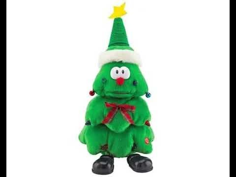 Rockin robbie the singing & dancing Christmas tree voice