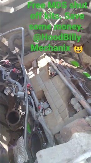 Free MDS block off kit, save some money, 5.7 charger RT hemi. Dont BUY THEMM