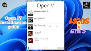 How to install Open IV I How to install mods in Open IV I How to used Open IV Full Guide II Tutorial
