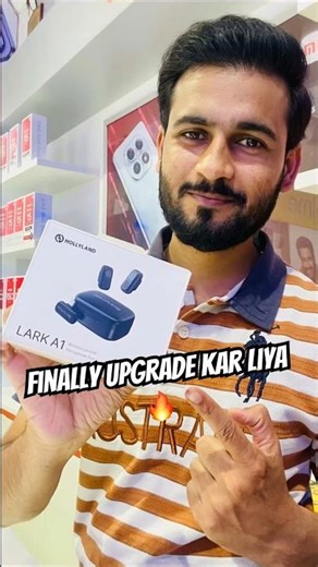 Maine Apna Mic Upgrade Kar Liya — Hollyland Lark A1 🎙️ #armanbakshi #shorts