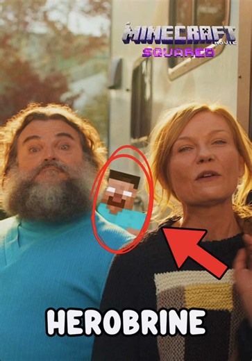 Herobrine confirmed to be Jack Blacks newest villan in The Minecraft Movie 2 (Minecraft squared)😱 #Minecraftmovie #minecraftsquared #Minecraftmovie2 #Jackblack #Herobrine