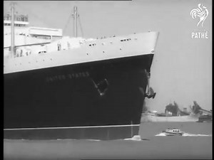 Curious to know what the SS United States could do under her own state-of-the-art steam propulsion plant? This vintage reel shows the ship departing Newport News Shipbuilding & Dry Dock Company (now HII) on her Builder's Trials. The excitement of America's new ocean greyhound reverberated across the country in 1952. https://youtu.be/S4W09a_dtLo?si=hNAAwsHT91Qx9lpx (🎥 of British Panthé on YouTube) #NewportNewsShipbuilding #SSUnitedStates | SS United States: An Operational Guide to America's Flag