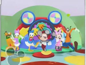 Mickey Mouse Clubhouse Hot Dog Song in Pitch White Squared